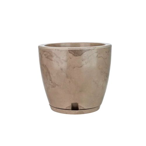 Vaso Floridis Amsterda Marmorato 27X28 Bege 10160515