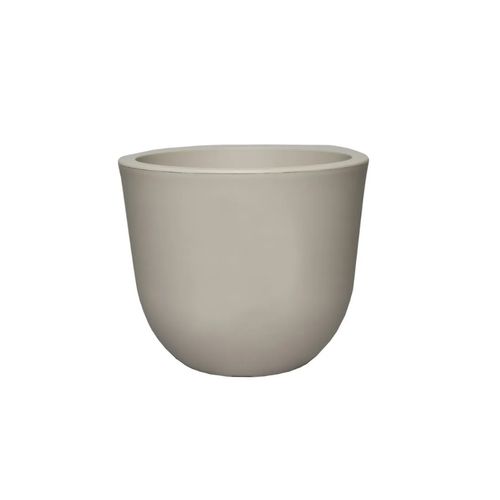 Vaso Japi Concept Redondo Cimento N1 24X20cm VCRC1