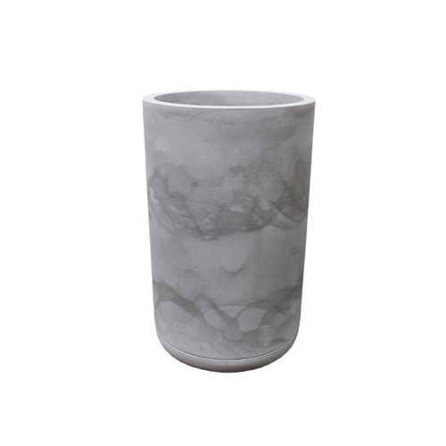 Vaso Japi Match com Pratileira Cimento Queimado 45X70,5cm JMCCQCQ3