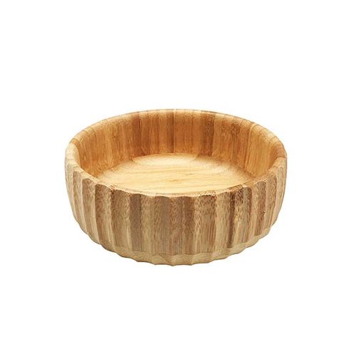 Bowl Oikos Canelado de Bambu M 19cm Mes01310Nat