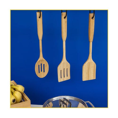 Espatula Oikos Vazada Bambu 35cm Coz02468Nat