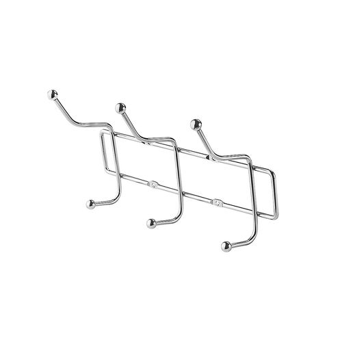 Cabide Ordene com 3 Ganchos Metal Parede Or9200