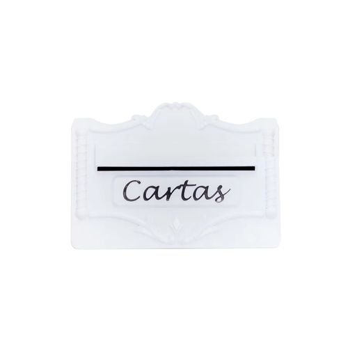 Caixa Carta Pint Art Sigma Classica Gradil Eco Branca 684