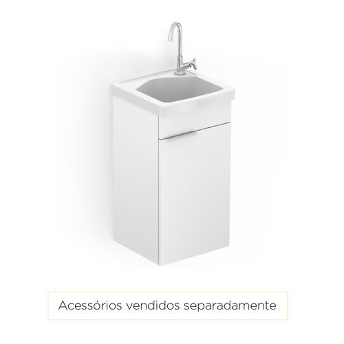 Tanque Incepa PP com Gabinete 75X38X39 Branco B60001M370