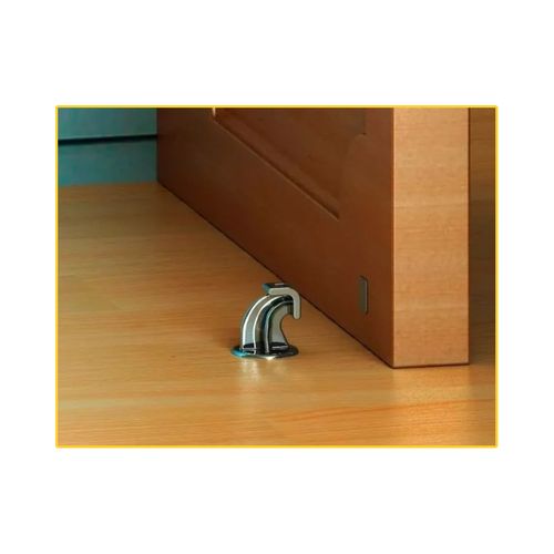 Fixador Plasnature para Porta Cromado PLA21102