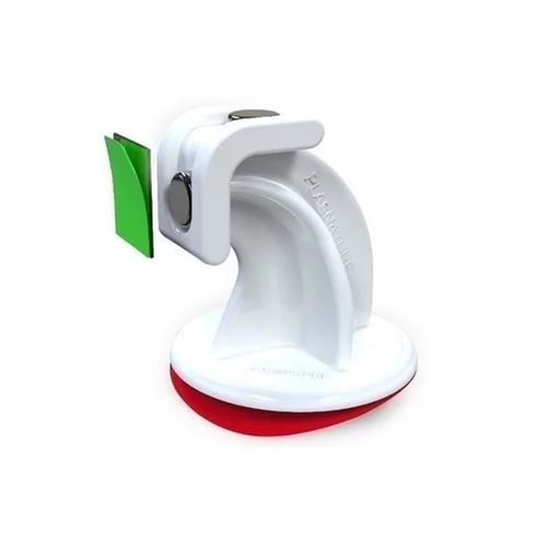 Fixador Plasnature para Porta Branco PLA21101