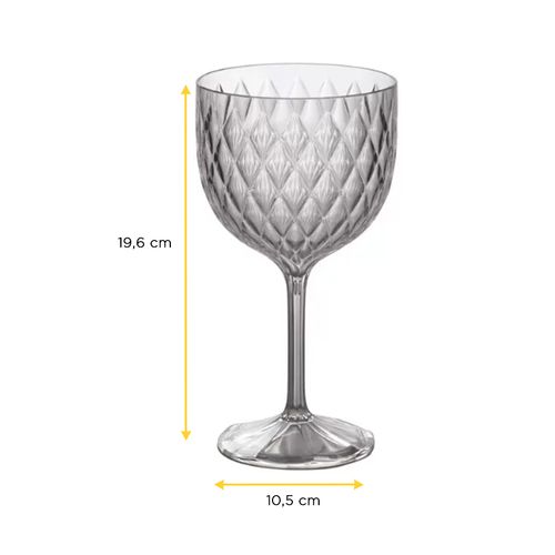 Taça Gim Plasutil Glamour 14240 Transparente