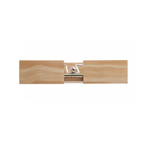 Porta Guardanapo Madeira  Wolff com Fundo Sisal Aramado 21X21X4cm13624