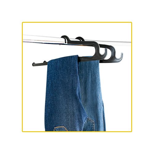 Kit Secalux 231210 com 6 Cabides para Calças