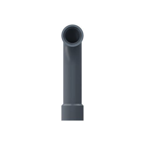 Curva Eletroduto PVC para Condulete Cinza sem Rosca 90- 3/4 Top Tigre 36005645