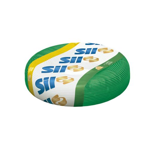 Cabo Sil Flex 10,0mm2 Rolo   50M Verde 5321