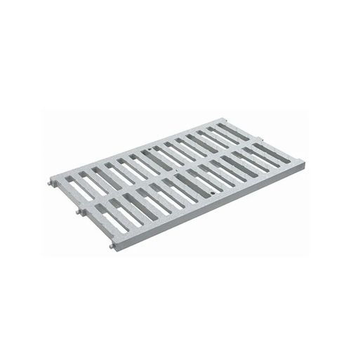 Grelha Tigre para Calha Piso Cinza 30X50cm 32030769