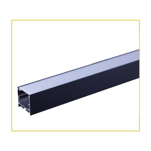 Perfil Startec para Fita Led Sobrepor 17/15 3 Metros Preto 170100007