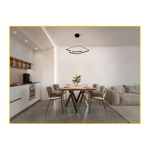 Lustre Startec Twisted Led M1 6500K Preto 149330015