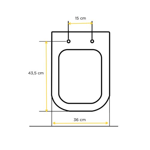 Assento Tupan Quadra/Gap/Debba Evolution Term Branco Quadetf17C