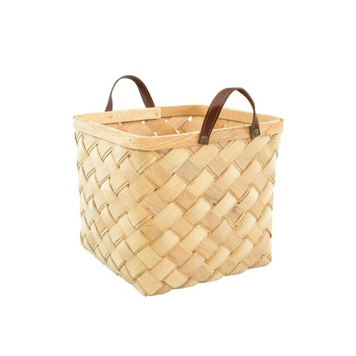 Cesto Yoi Ret com Alça Paperwood 26X26X25,4cm 810700218