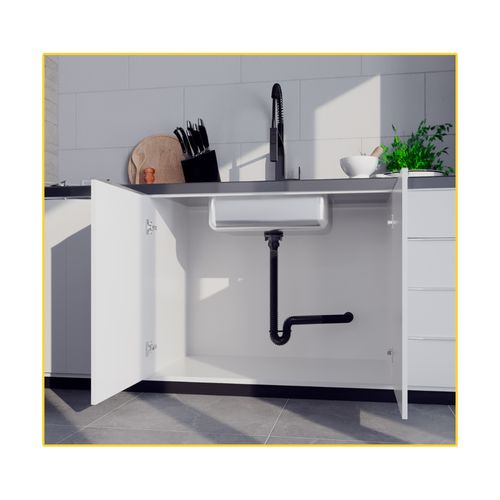Sifão Censi Tubo Extensível 1,50 Metros Black com Sup 7209