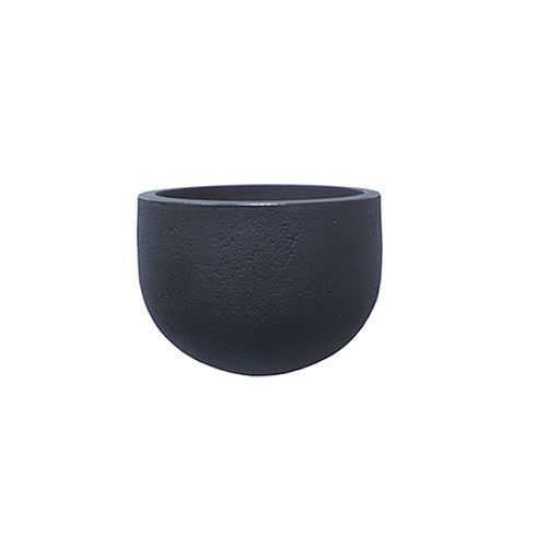 Vaso Japi Redondo Rustico Grafitte 45X35cm JVRRG45