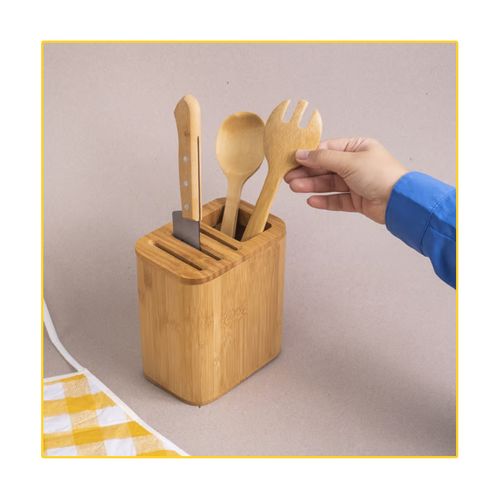 Porta Facas Oikos De Bambu COZ02485NAT