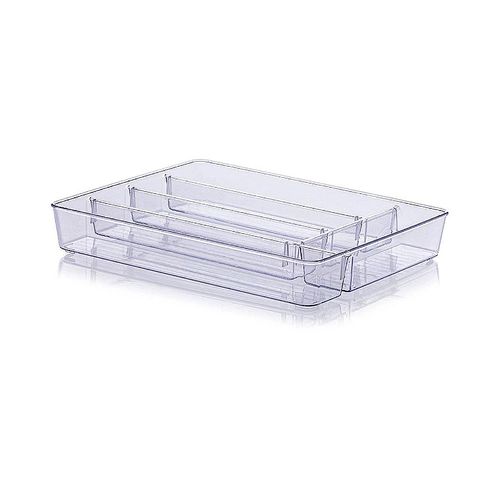 Organizador Paramount Diamond com Divisorias 36X28X5cm Cristal 907