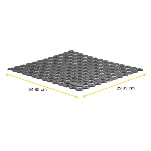 Grade de Pia Ou Infinity Glub PP773 Chumbo