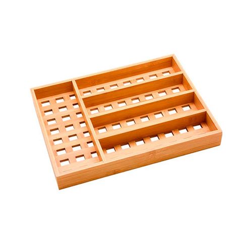Porta Talheres Oikos Vazado Bambu COZ02476NAT