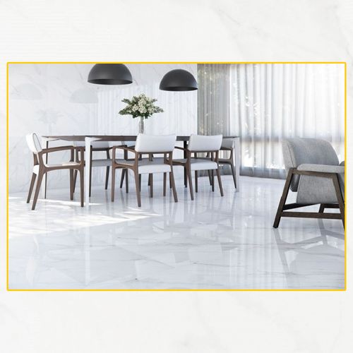 Piso Porcelanato Eliane 90X90 Mont Blanc Polido 8054416
