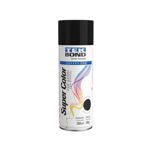 Spray Tekbond Alta Temperatura Preto 350ml/250G 23251006900