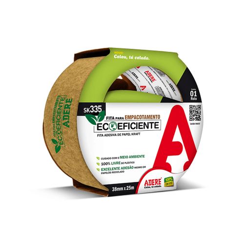 Fita Papel Kraft Aere 38mmx25m SK335S Eco 13555030207