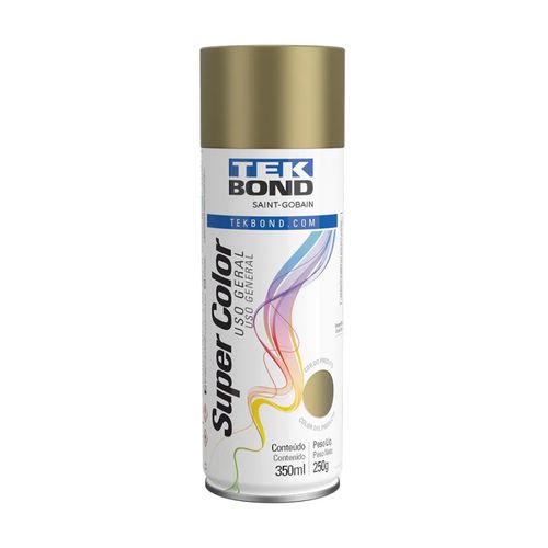 Spray Tekbond Uso Geral Dourado 350ml/250G 2305100699