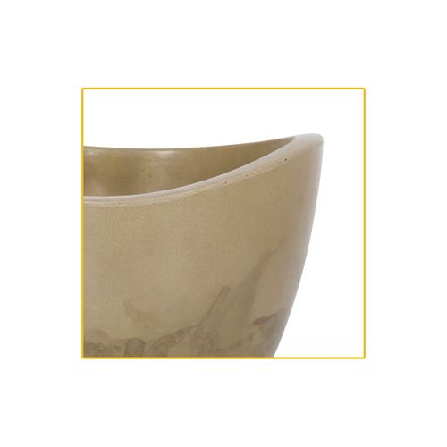 Vaso Palash Copacabana Baixo 30X23cm Camurca R.0380.030.023