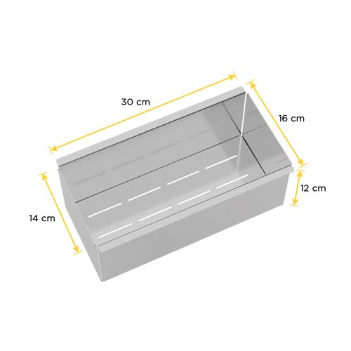Escorredor Tramontina 94534/021 Profundo Aço Inox 30cm