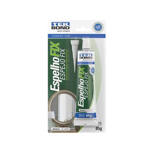 Adesivo Tek Bond Fixa Espelho Blister 85G 22211008500