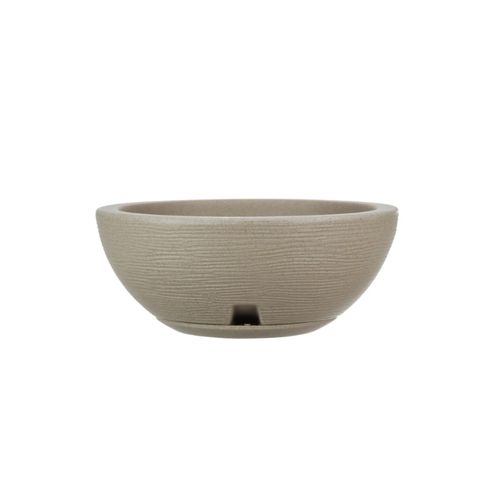 Bacia Floridis Amsterda Grafiato 30X13 Bege Stone 10160277