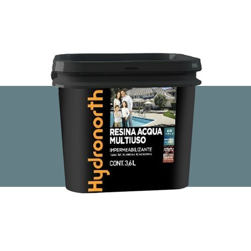 Resina Hydronorth Acqua  3,6 Litros Cinza