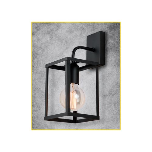 Arandela Metaldomado Thomas Quadro Preta 5977.03