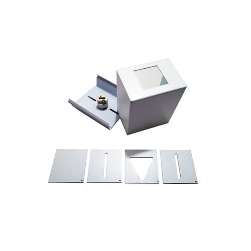 Arandela Metaldomado Kasse Quadrada Multif Branca 1XG9 5376.12