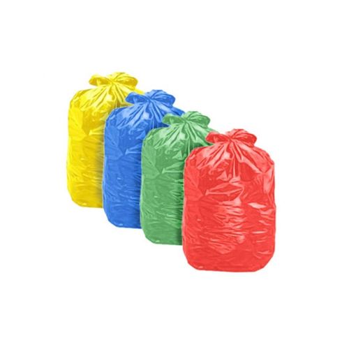 Sacola de Lixo Recicla Facil com 40 Sacos (10)Amarelo/Azul/Verde/Vermelho