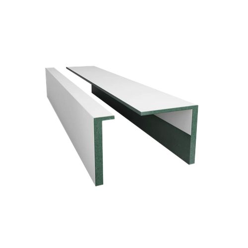 Alisar Concrem Branco 220X7,0X7,5X1,0cm Lam 3mm 017959