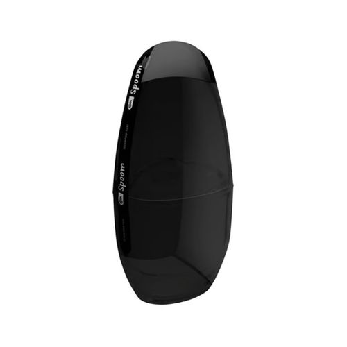 Porta Escova Coza com Tampa Spoom Fume 20858/0449