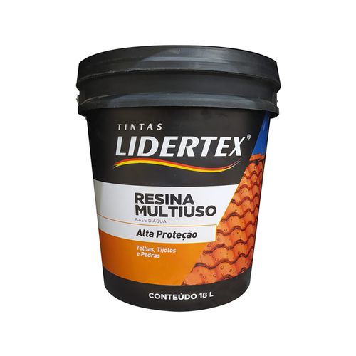 Resina Lidertex Multiuso Incolor 18 Litros BP 0458610365262