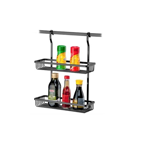 Suporte Future Retugar 13X28X36cm Duplo para Barra Reta Onix 2803O