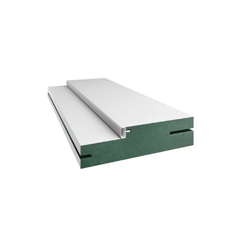 Portal Concrem Branco com Borracha de Vedação 15,0X3,0cm Laminado 3mm 005592