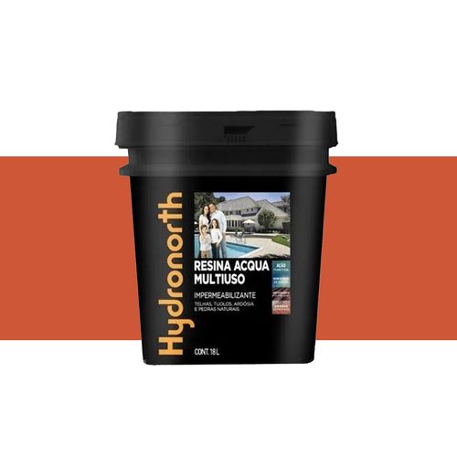 Resina Hydronorth Acqua 18 Litros Ceramica Onix