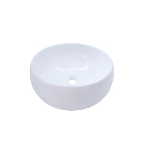Cuba Casa Ok Apoio Esferica 39,5X39,5X15cm Branco PT014A