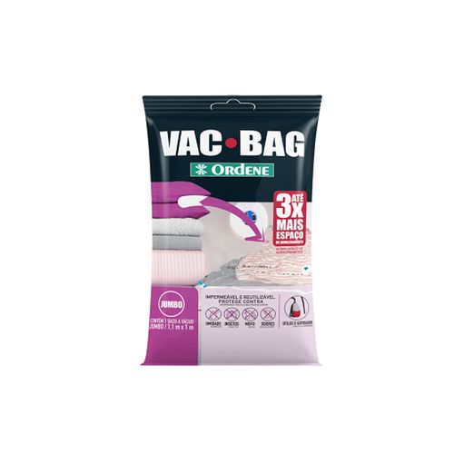 Saco Ordene Vac Bag para Armazenamento Jumbo 110X100cm 55800