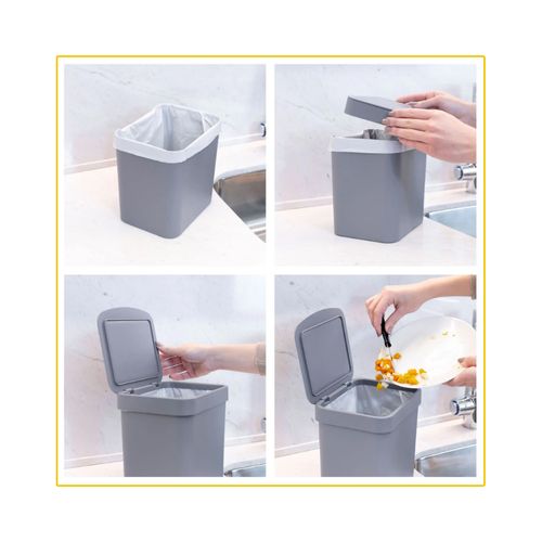Lixeira Ou Trium 2,5 Litros LX500 Branco