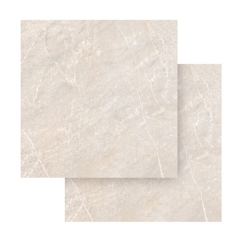 Piso Porcelanato Biancogres 90x90 Polido Illuminato Beige Lux CC0349B1