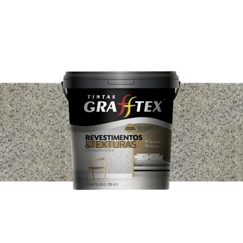 Textura Lidertex/Grafftex Pedras Naturais Arabesco Balde 20Kg