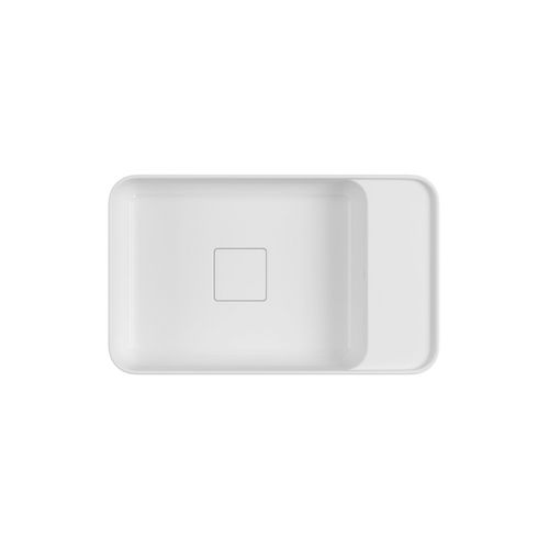 Cuba Deca L.43050.MD.17 Suspenso Retangular com Mesa Slim Branco 50cm